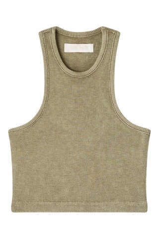 Débardeur crop-top Urban Tank Crop Kaki