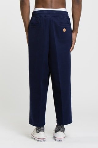 Pantalon large Suit - Bleu marine