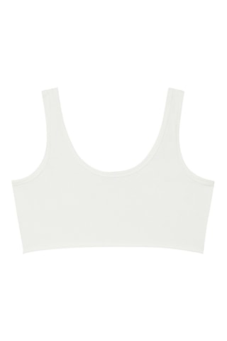 Brassière Urban Cut Crop - Blanc