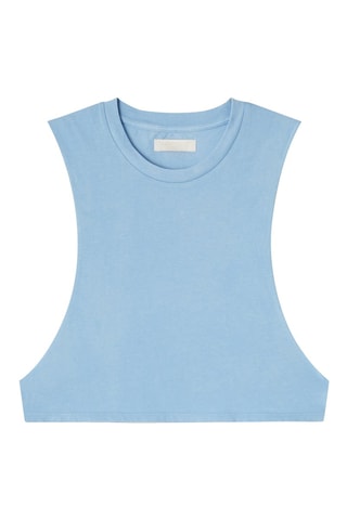 Crop-top Urban Cut Tank Ciel