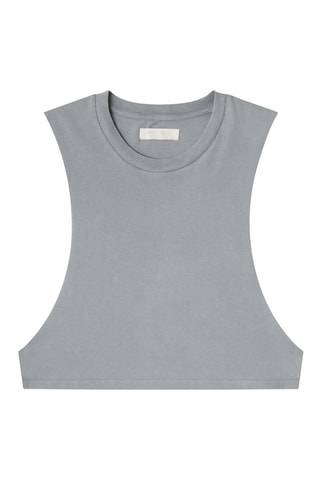 Crop-top Urban Cut Tank Gris