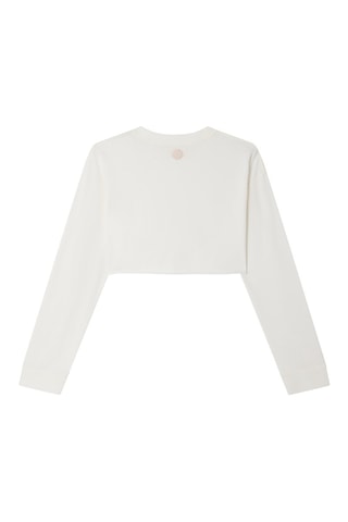 T-shirt court Urban Cropped Blanc