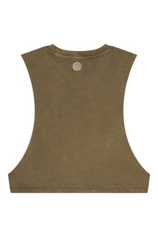 Crop-top Urban Cut Tank Kaki