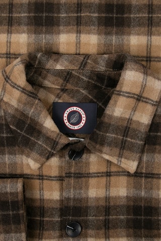 Surchemise en laine Wool Overpenny - Marron