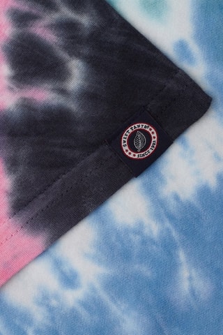 T-shirt Slide Logo - Bleu et rose