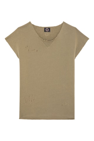 T-shirt Dstroy Less - Taupe clair