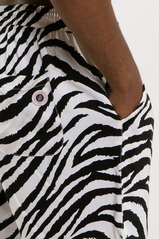 Short Aloha - Blanc et noir