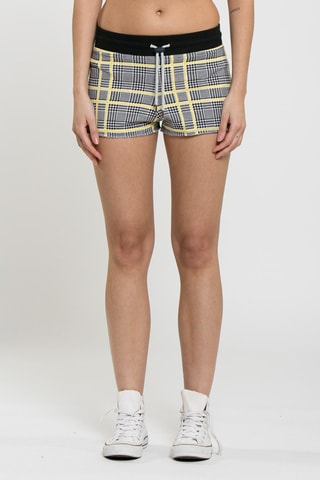 Shorty Print Gris et noir