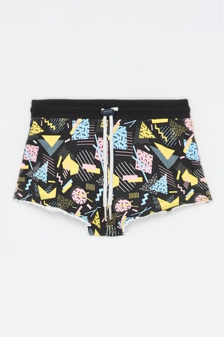 Short Kid Shorty Print - Noir
