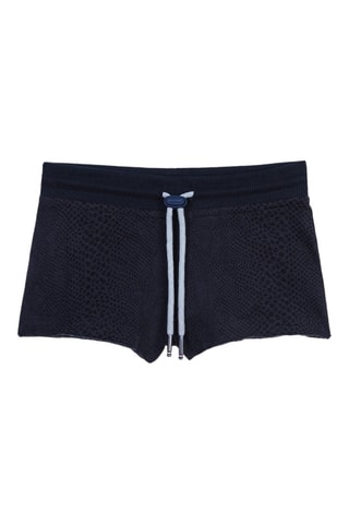 Shorty Kid Shorty Print Noir