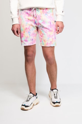 Short Terry Cutoff Print 2 - Rose