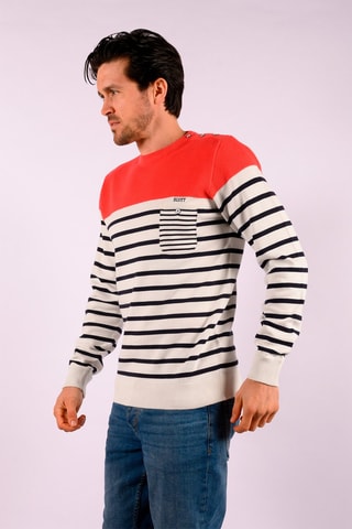 Trui Basico Rood en Wit