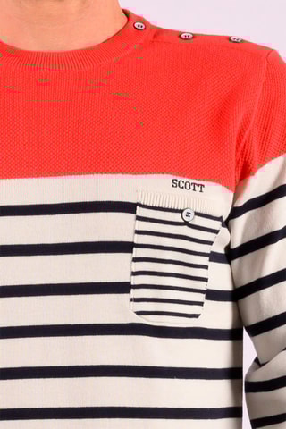 Trui Basico Rood en Wit