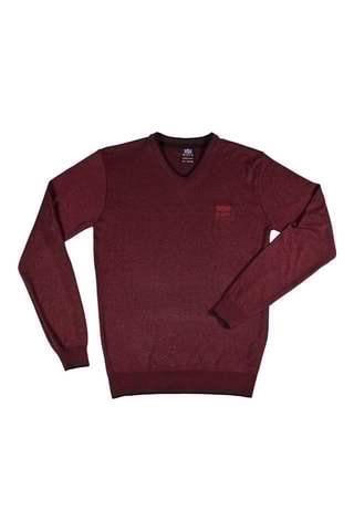 Trui Lotus Gemêleerd Bordeauxrood