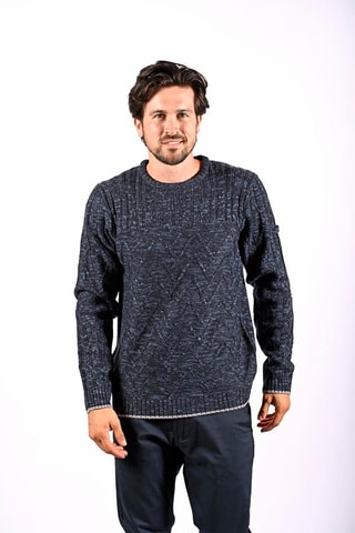 Trui Steamer Marineblauw