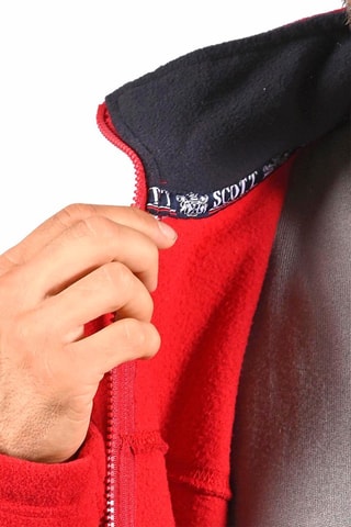 Fleecevest Peako Rood