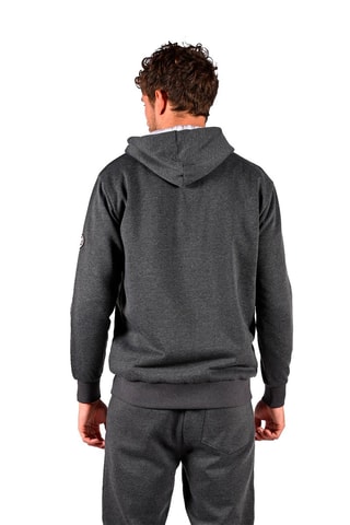 Vest met Capuchon Sherpor Gemêleerd Koolzwart