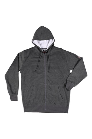 Vest met Capuchon Sherpor Gemêleerd Koolzwart