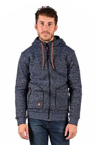 Jasje met Capuchon Sylvor Marineblauw