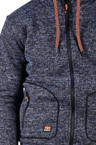 Jasje met Capuchon Sylvor Marineblauw