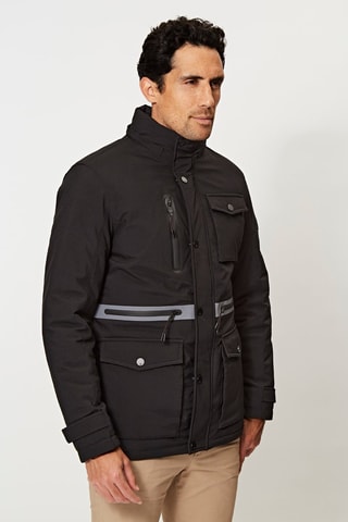 Parka met Capuchon Kabri Zwart 