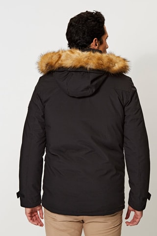 Parka met Capuchon Kabri Zwart 