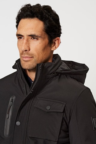 Parka met Capuchon Kabri Zwart 