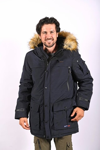 Parka met Capuchon Bestoff Marineblauw