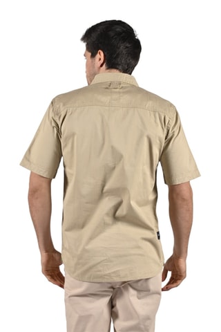 Overhemd Regular Fit Laser Beige