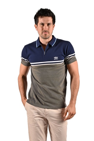 Polo Estos - Marineblauw en Wit