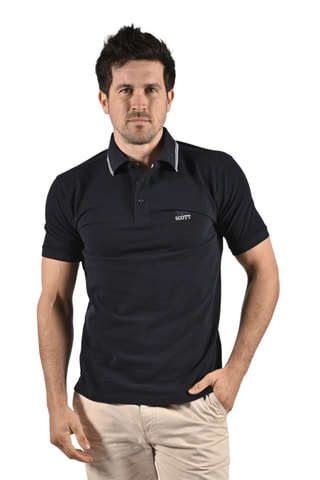 Polo Clasco Marineblauw