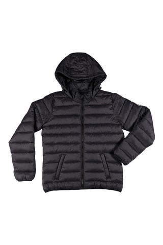 Gewatteerde Jas met Capuchon Louna Zwart