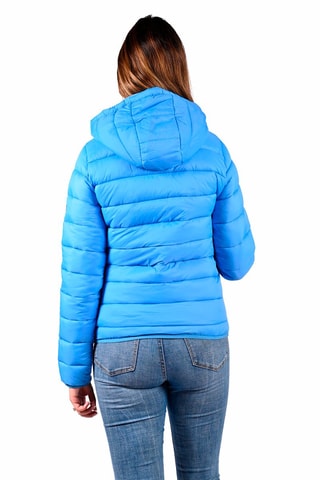 Gewatteerde Jas met Capuchon Louna Blauw