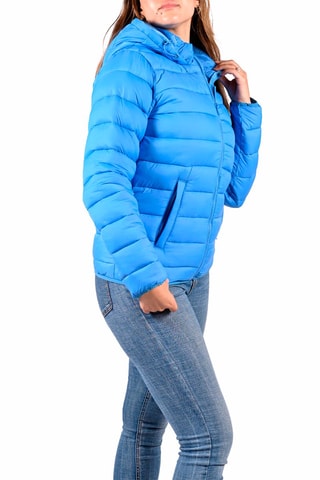 Gewatteerde Jas met Capuchon Louna Blauw