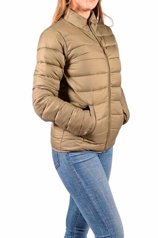 Gewatteerde Jas Chloe Grijs