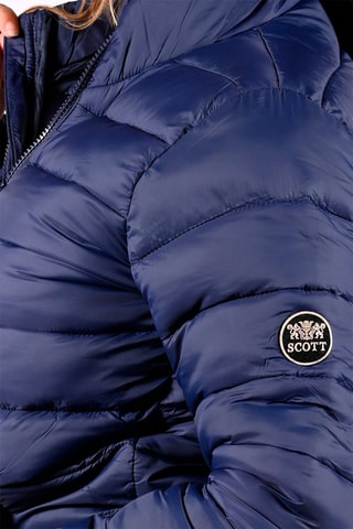 Gewatteerde Jas Chloe Marineblauw