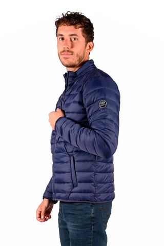 Gewatteerde Jas Trenton Marineblauw
