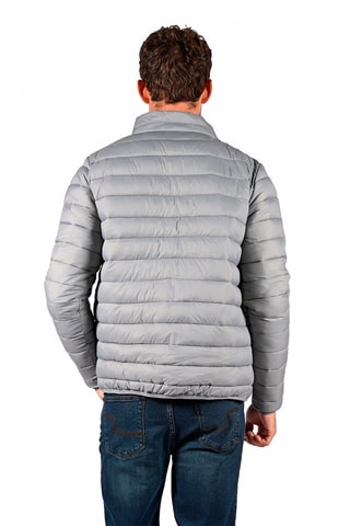 Gewatteerde Jas Trenton Donkergrijs