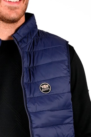 Bodywarmer brick Marineblauw
