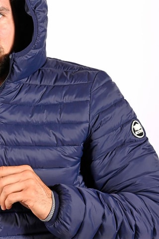 Gewatteerde Jas met Capuchon Garry Marineblauw