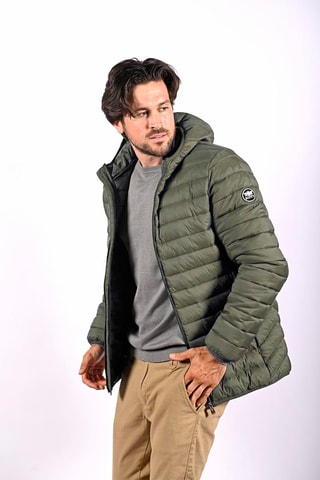 Gewatteerde Jas met Capuchon Garry Kaki