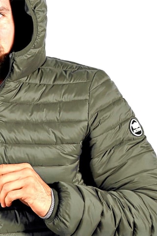 Gewatteerde Jas met Capuchon Garry Kaki