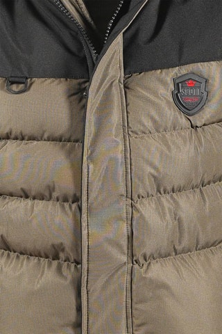 Gewatteerde Jas met Capuchon Avero Zwart