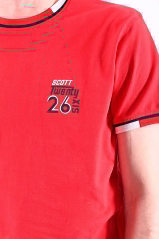 T-shirt Paradisio Rood