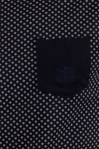 T-shirt Bombou Marineblauw en Wit