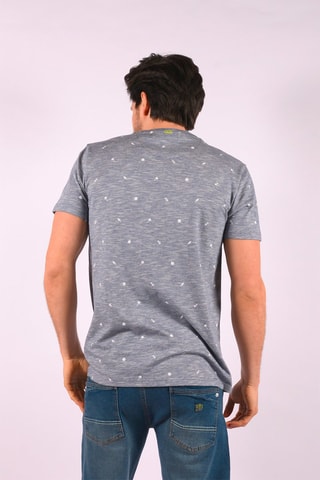 T-shirt Bascor Marineblauw