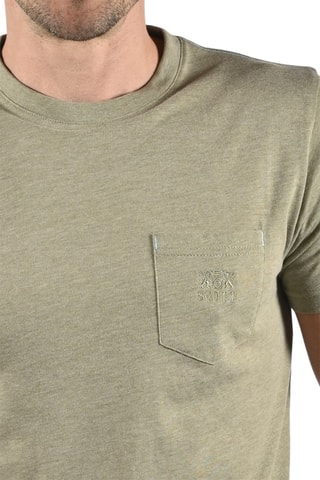 T-shirt Pochot Groen