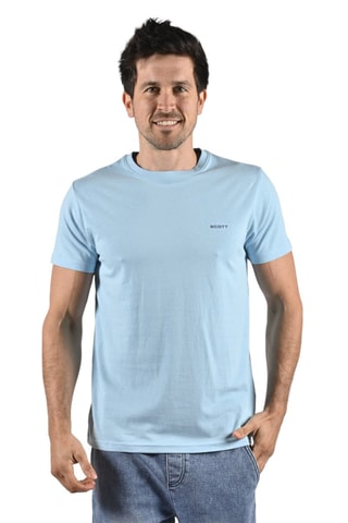 T-shirt Rondo Lichtblauw