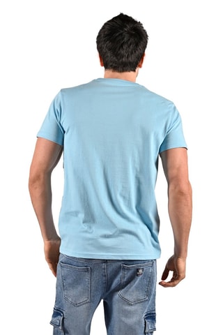 T-shirt Rondo Lichtblauw