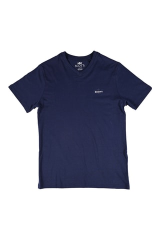 2 T-shirts Vitorio Marineblauw